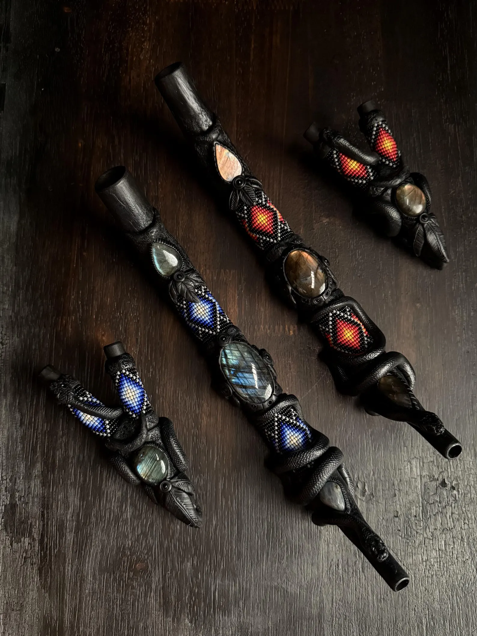 Beaded Tepis and Kruipes